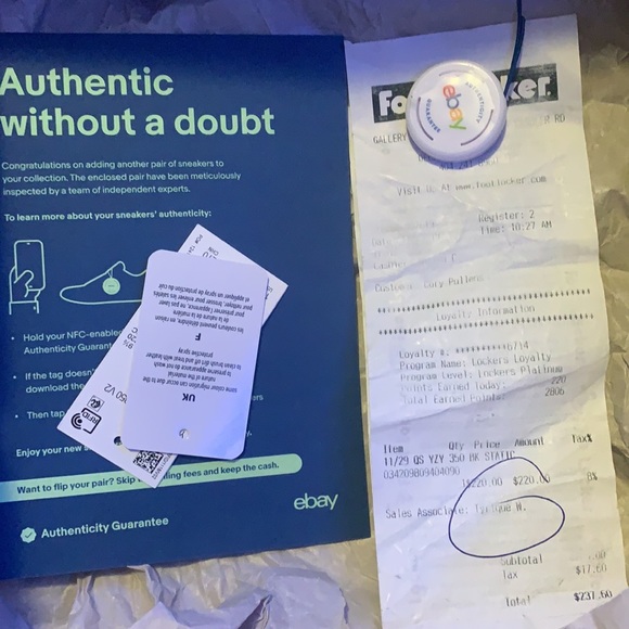 Yeezy 350 V2 Black Non Reflective X2 Size 10 - Picture 14 of 16